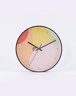 Saturation Pastel Art Wall Clock