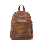 Medium Brown Real Tree Leaf Backpack