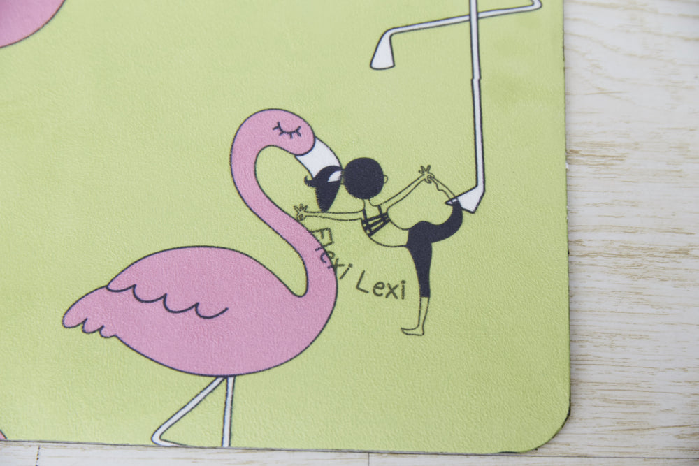 Flexi Lexi Fitness Yoga Mat Flamingo