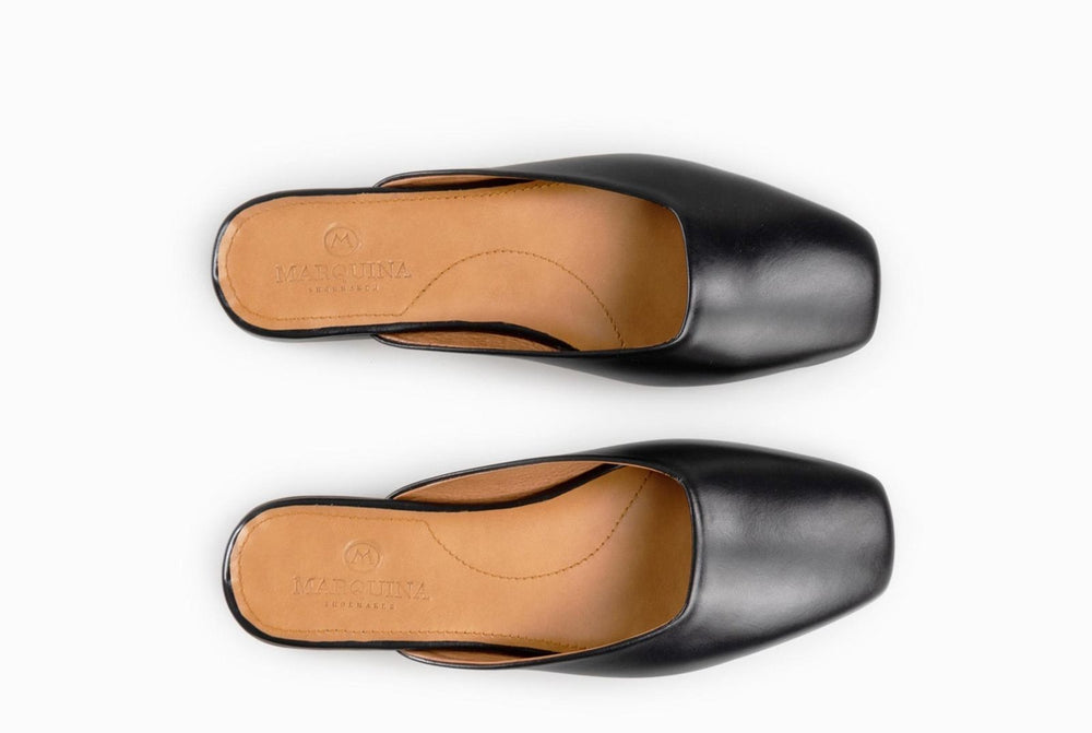 Womens Mod Flats Leather Shoes