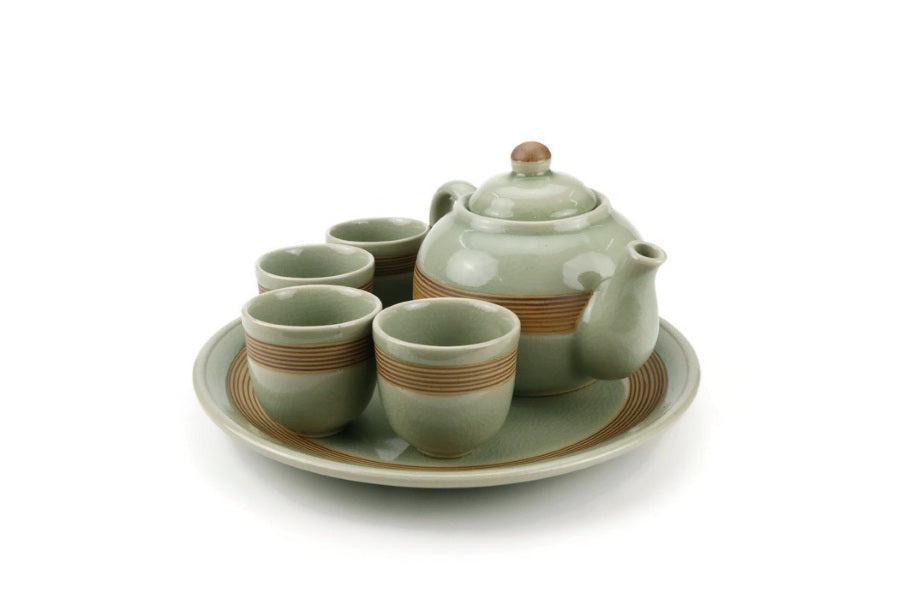 Sai Lom Handmade Tea Set