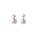 Double Marshmallow Pearl Earrings