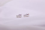 Mini Double Marshmallow Pearl Earrings