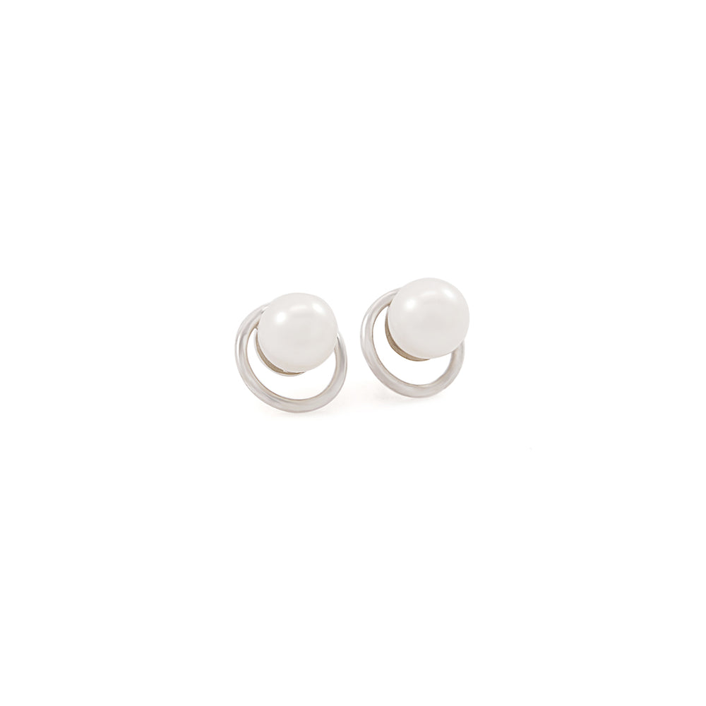 Venus Pearl Stud Earrings