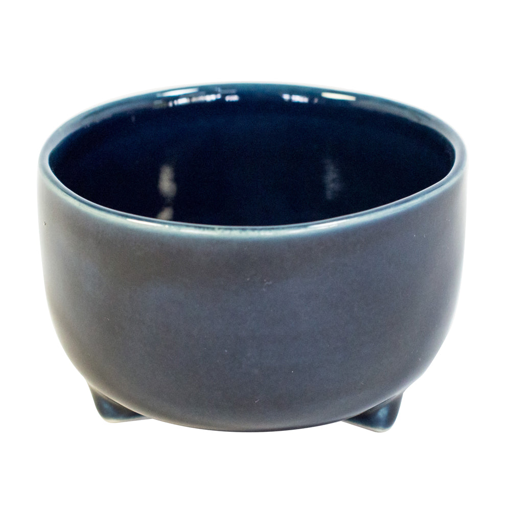 Deep Blue Stoneware Bowl