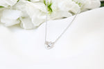 Promise Me Knot with Diamond Necklace