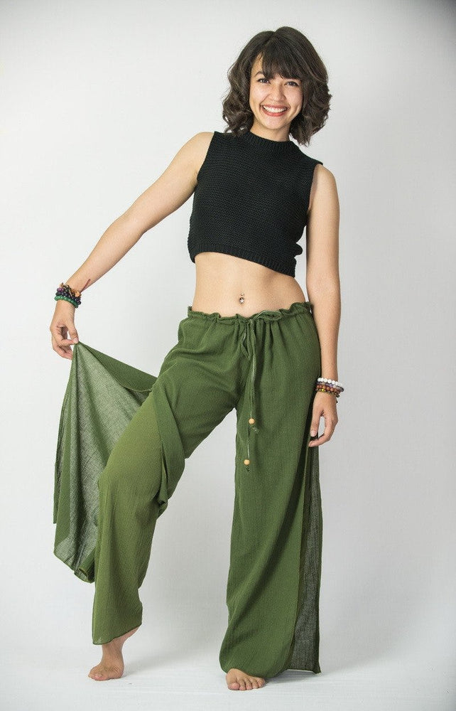 Urbanic Women Green Trousers - Buy Urbanic Women Green Trousers Online at  Best Prices in India | Flipkart.com