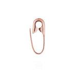 Rose Gold Plated Silver Pin Earring
