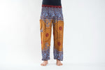 Women's Geometric Bronze Mandala Yoga Pants