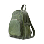 Medium Green Real Tree Leaf Backpack