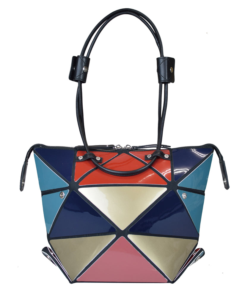 Aries Multicolor Transforming Origami Handbag