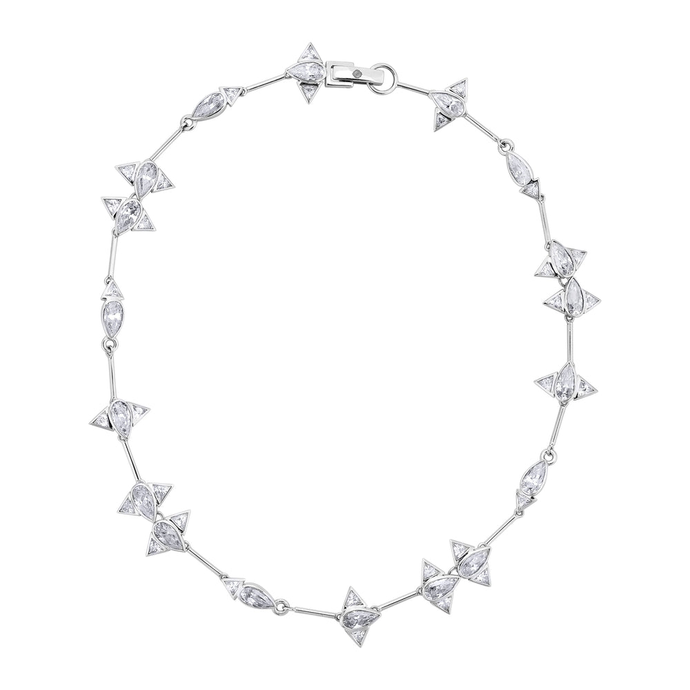 Arun Silver Choker Necklace