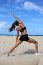 Flexi Lexi Fitness Black Y Back Yoga Nursing Sports Bras