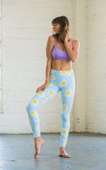 Flexi Lexi Fitness Sunny Side Up Super Soft Stretchy Yoga Pants Leggings