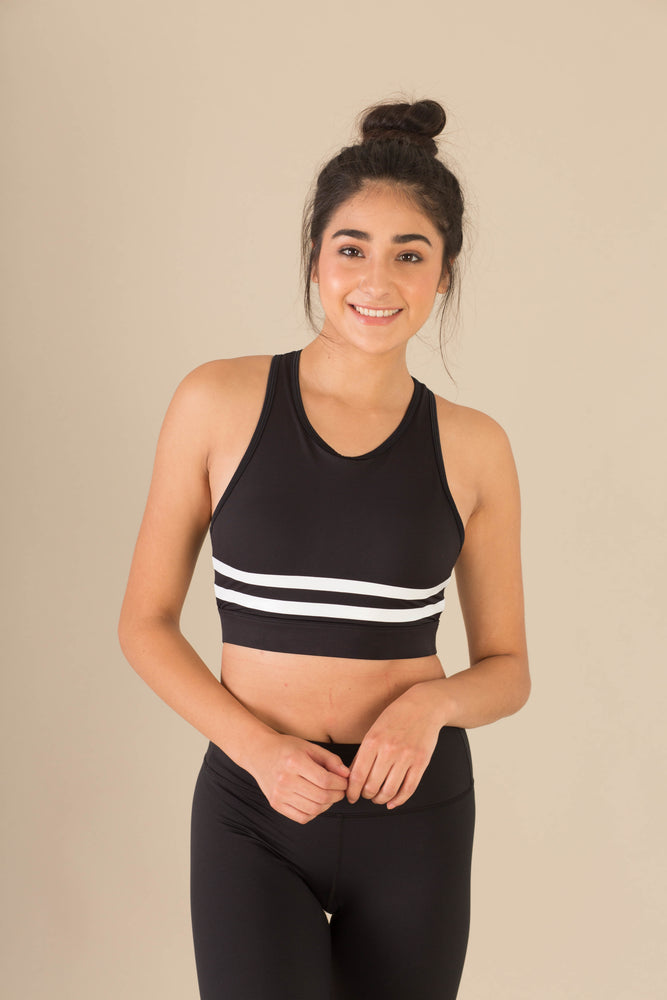 Flexi Lexi Fitness Pandora Sleeveless Yoga Crop Top with Removable Pads