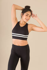 Flexi Lexi Fitness Pandora Sleeveless Yoga Crop Top with Removable Pads