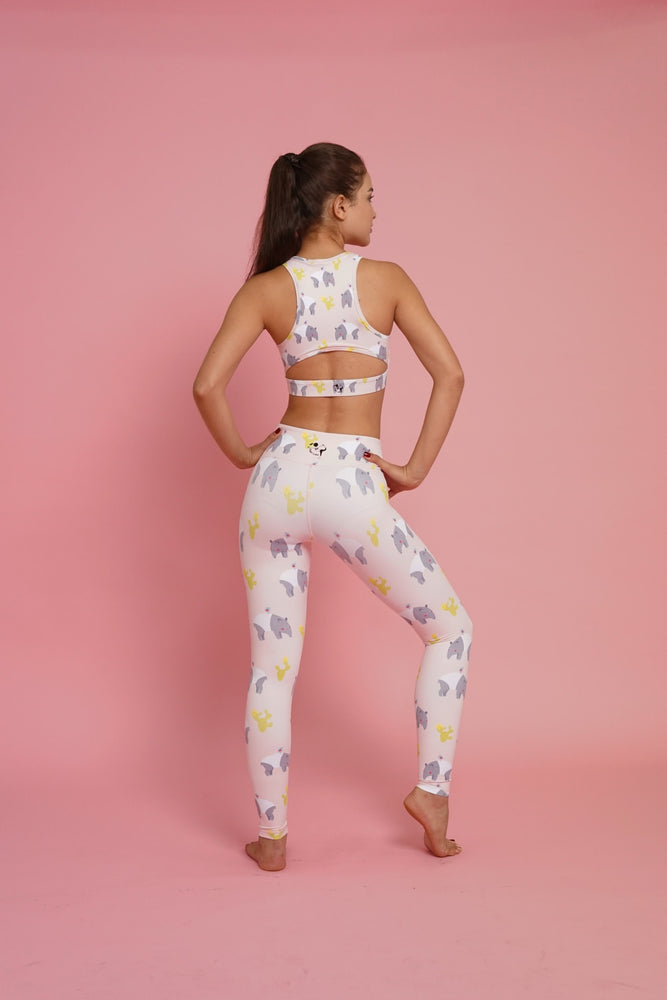 Flexi Lexi Fitness Peachy Tapir Stretchy Yoga Pants Leggings