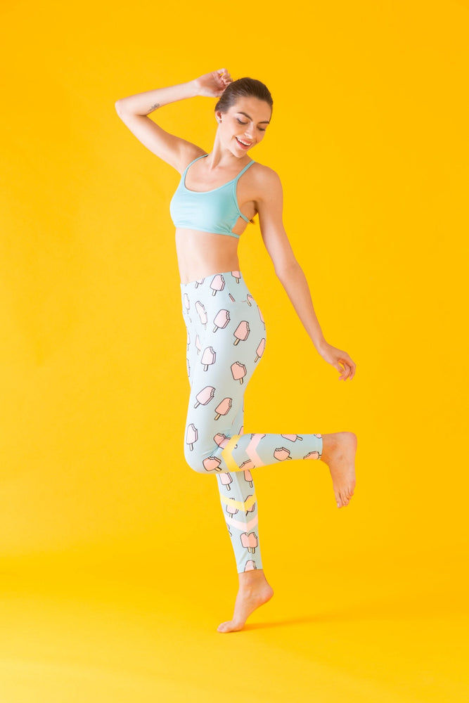 Flexi Lexi Fitness Pop Pop Popsicle High Waist Yoga Pants