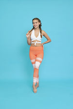 Flexi Lexi Fitness Orange Is The Black High Waist Yoga Pants