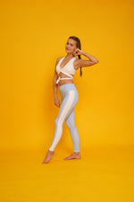 Flexi Lexi Fitness Into The Blue High Waist Yoga Pants