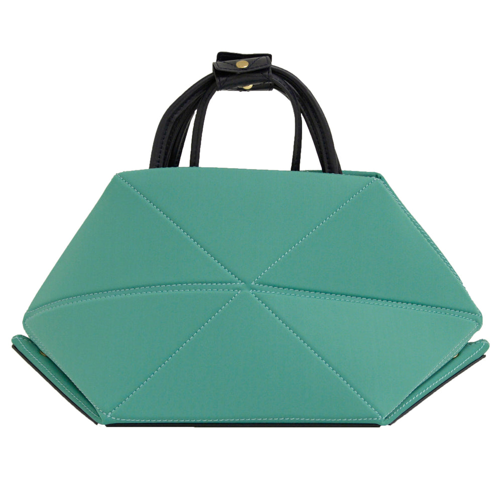 Women's Large Green Origami Transforming Bag